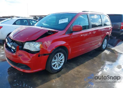 2015 Dodge Grand Caravan Sxt z USA, uszkodzony, nr VIN 2C4RDGCG4FR585175